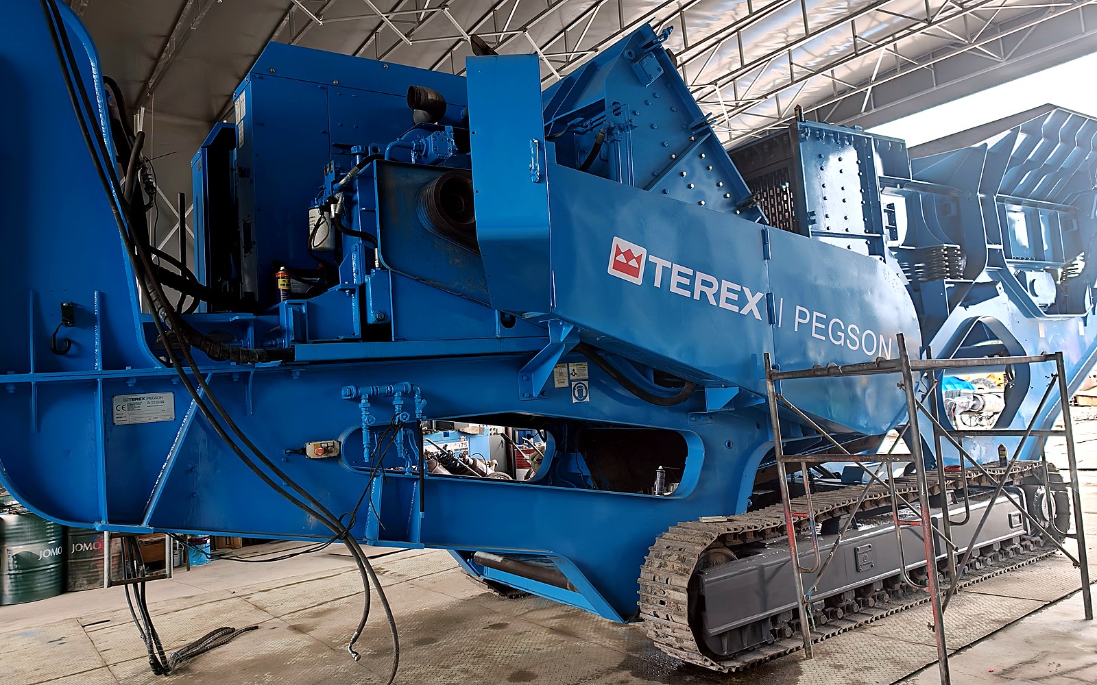 Terex Pegson tracked jaw crusher for sale